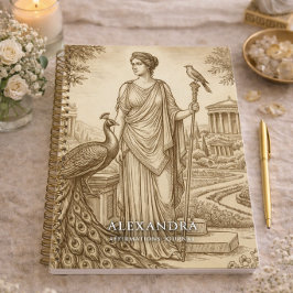 Personalized Hera Affirmations Journal Notizbuch