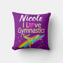 PERSONALIZED I LOVE GYMNASTICS DESIGN