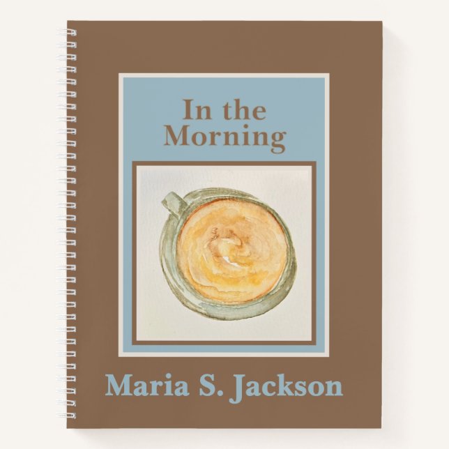 Personalized Journal: In the Morning Notizbuch (Vorderseite)