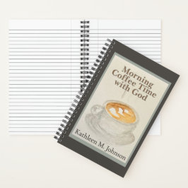 Personalized Journal: Morning Coffee Time with God Notizbuch