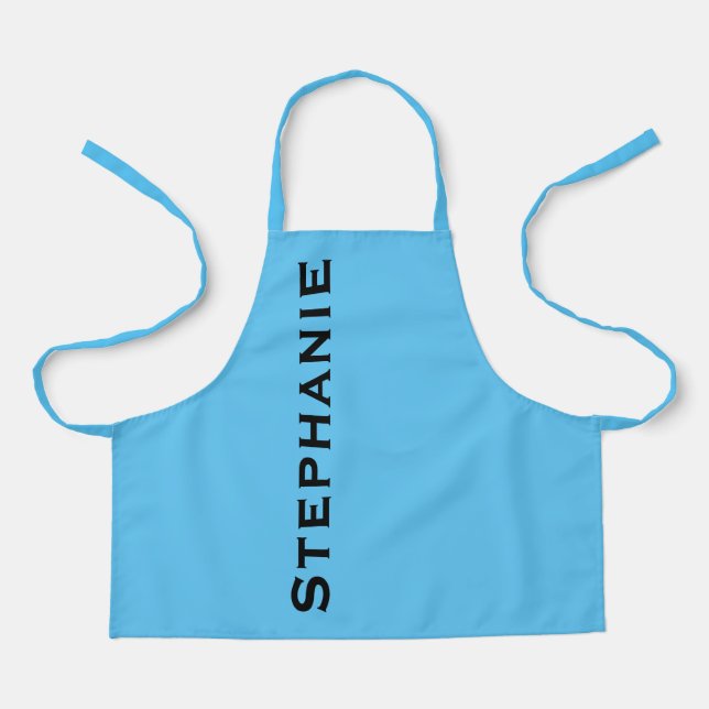 Personalized Jumbo Bold Name Choose Your Color Schürze (Vorderseite)