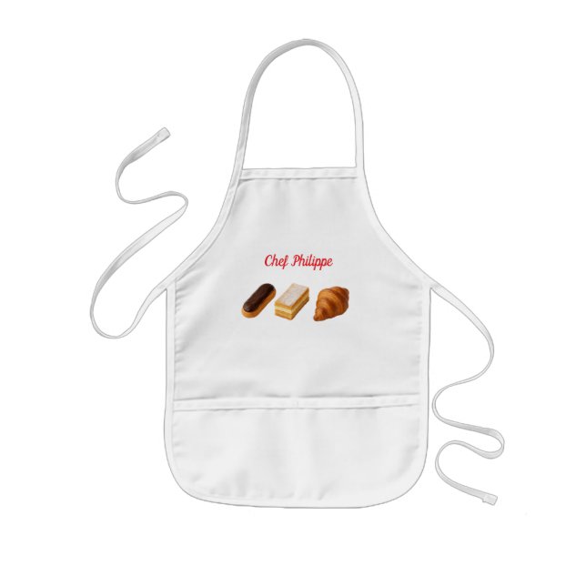 Personalized kid apron, custom name kid apron kinderschürze (Vorne)