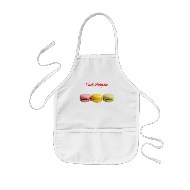 Personalized kid apron, custom name kid apron kinderschürze (Vorne)