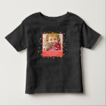 Personalized Kid Photo Happy Birthday Gold Crown Kleinkind T-shirt<br><div class="desc">Celebrate your little one's special day in royal style with this custom purple toddlerr t-shirt that features an elegant background of gold shimmery stars. Personalize this bright design with a photo of your young birthday girl, complete with a beautiful gold princess crown. Add a special touch with a personalized greeting,...</div>