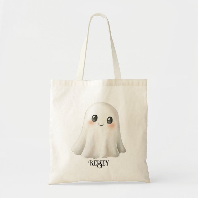 Personalized Kids’ Halloween Trick-or-Treat Bag Tragetasche (Vorne)