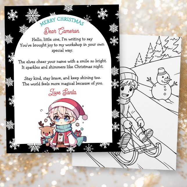 Personalized Kid's Letter from Santa  (Von Creator hochgeladen)