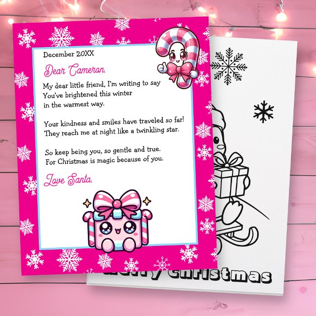 Personalized Kid's Letter from Santa  (Von Creator hochgeladen)
