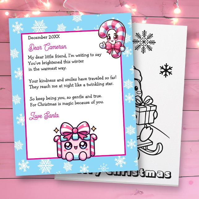 Personalized Kid's Letter from Santa  (Von Creator hochgeladen)
