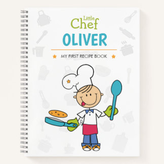 Personalized Kids Recipe Book Notizbuch