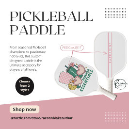 Personalized Ladies' Summer Essentials Pickleball Schläger