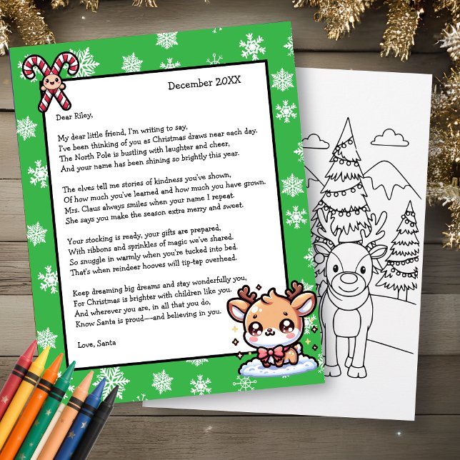 Personalized Letter from Santa for Children (Von Creator hochgeladen)