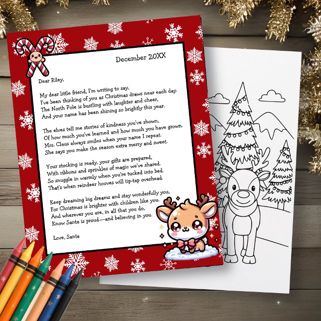 Personalized Letter from Santa for Children (Von Creator hochgeladen)