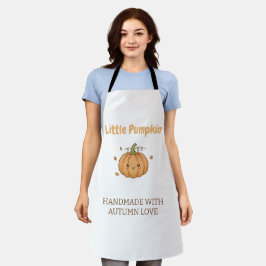 Personalized Little Pumpkin Baby Blanket Schürze