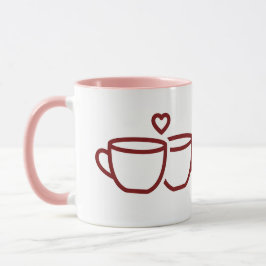 Personalized Love Brews Here Couple Coffee Mug
