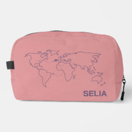 Personalized Luxury Deluxe Travel Kit Waschbeutel