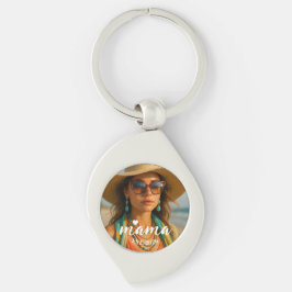 Personalized Mama Est Year Custom Gift For Mommy Schlüsselanhänger