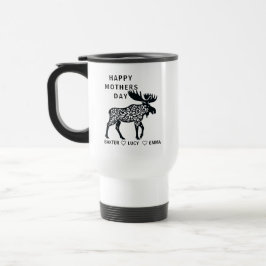 Personalized Mama Moose Mug | Mother’s Day Reisebecher