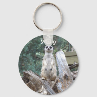 Personalized Meerkat Schlüsselanhänger