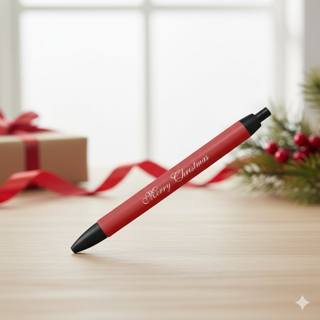 Personalized Merry Christmas Text Mark Pen for Hol Kugelschreiber (Von Creator hochgeladen)