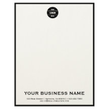 Personalized Modern Business Logo Letterhead 