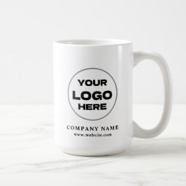 Personalized Modern Business Logo Promotional Swag Kaffeetasse