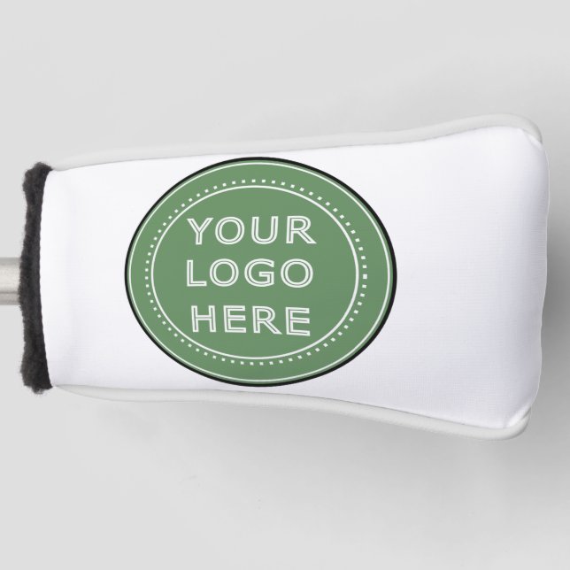 personalized Modern, Minimalist, & Elegant  Golf Headcover (Vorderseite)