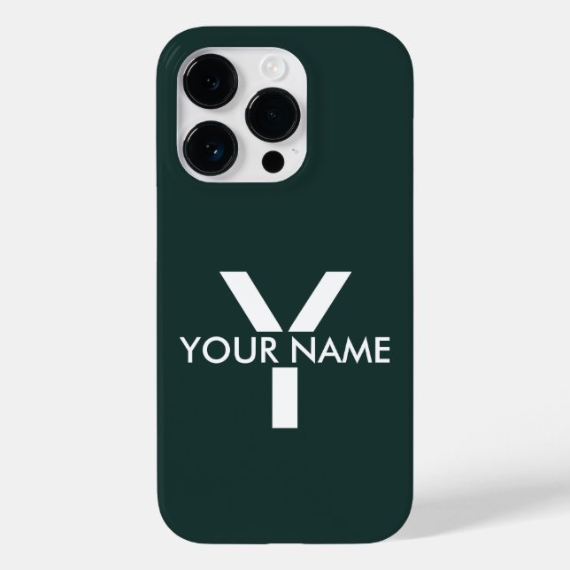 Personalized Modern Stylish Trendy  Case-Mate iPh Case-Mate iPhone 14 Pro Hülle (Rückseite)