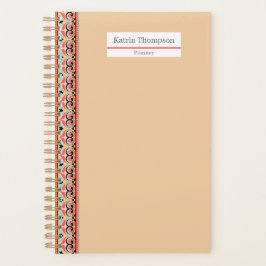 Personalized mom birthday Indien Beige minimalism Planer