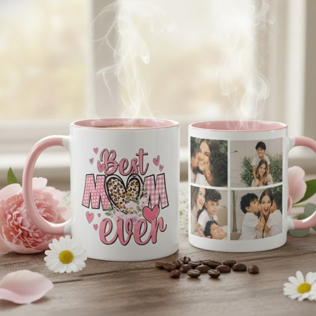 Personalized Mom Photo Mug Cute Design Tasse (Von Creator hochgeladen)