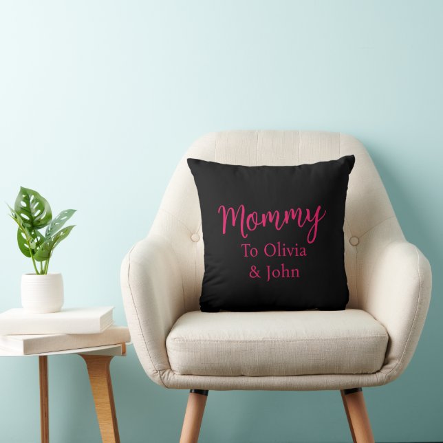 Personalized Mommy  Kissen (Stuhl )