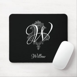 Personalized Monogram Initial  Mousepad