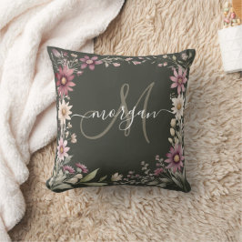 Personalized Monogram Kissen
