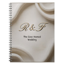 Personalized Monogram Suite | Luxe Linen Wedding Notizblock