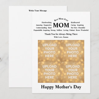 Personalized Mother’s Day Card Einladung