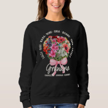 Personalized Mother's Day Nana Mimi Gigi GRANDMA