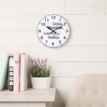 Personalized mother's day outfits, Life Mom Gifts Große Wanduhr<br><div class="desc">Mom Warrior Multitasking Daily Wall Clock, 10.75" Round Acrylic Wall Clock, Style 10.75" Round Acrylic, Black Hand Color, Black Font Wall Clock and numbers 2026, Funny Wall Clock 10.75" Round Acrylic, Mom Gifts, Mama Wall Clock 10.75" Round Acrylic, Mom Life, Mothers Day, personalized, mother's day outfit, gift for her, mother's...</div>