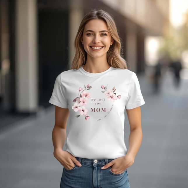 Personalized Mothers Day Shirt for Mom (Von Creator hochgeladen)