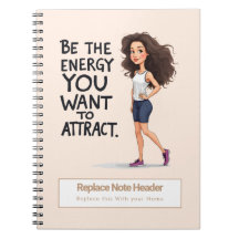 Personalized Motivational Notebook