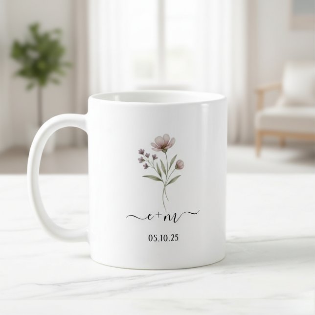 Personalized Mr & Mrs coffee mugs, Engagement  Kaffeetasse (Von Creator hochgeladen)