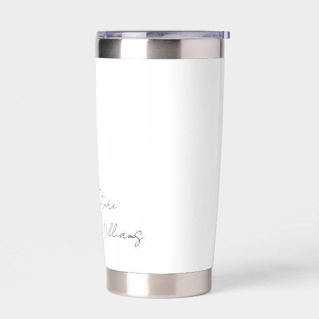 Personalized Mrs Gifts for the bride to be cup wit Thermobecher (Links)