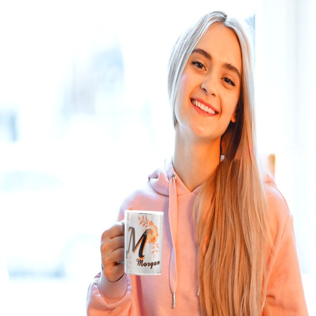 personalized mug, custom name mug, monogram mug, i tasse (Von Creator hochgeladen)