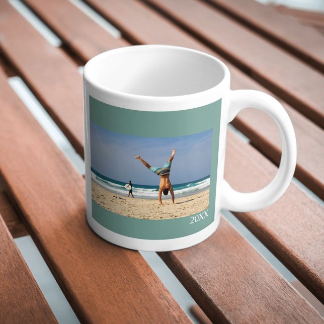 Personalized mug with photo, text and year kaffeetasse (Von Creator hochgeladen)
