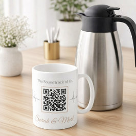 Personalized music and photo player kaffeetasse