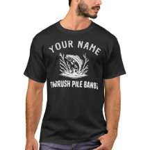 Personalized Name Brush Bass Hunter
