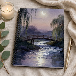 Personalized Name Journal | Reflections Notebook Notizbuch