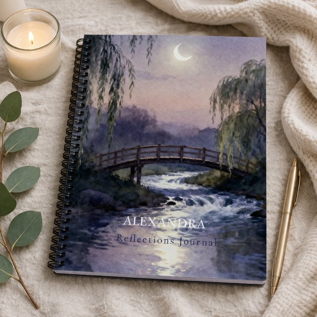Personalized Name Journal | Reflections Notebook Notizbuch (Von Creator hochgeladen)