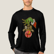 personalized Name Leopard Bow Parrot Ornament