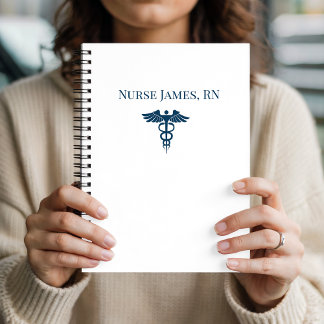 Personalized Name Nurse Journal Gift for RN NP PA Notizbuch