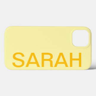 Personalized Name Simple Stylish Modern Minimal Case-Mate iPhone Hülle