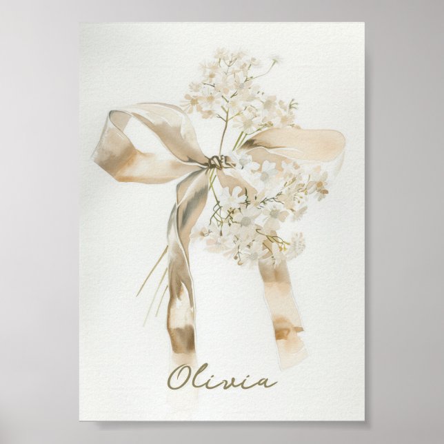 Personalized Name Wall Art Poster (Vorne)